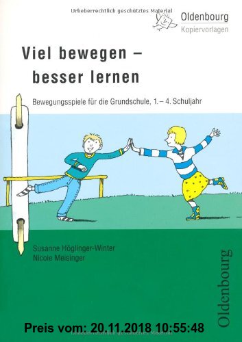 Gebr. - Viel bewegen - besser lernen: Bewegungsspiele für die Grundschule, 1.-4. Schuljahr