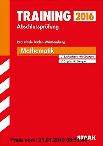 Gebr. - Training Abschlussprüfung Realschule Baden-Württemberg - Mathematik