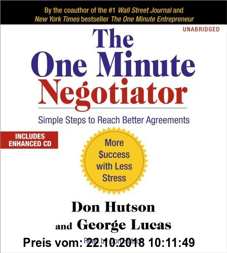 Gebr. - The One Minute Negotiator: Simple Steps to Reach Better Agreements