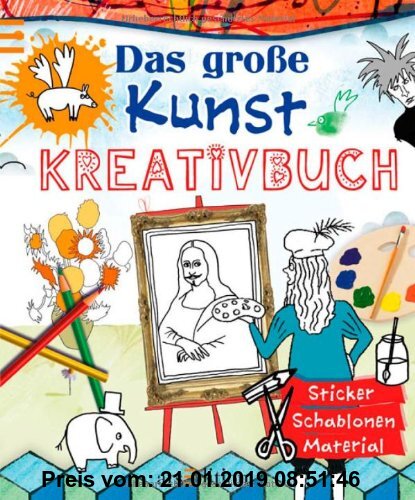 Gebr. - Das große Kunst-Kreativbuch (Das große Kreativbuch)