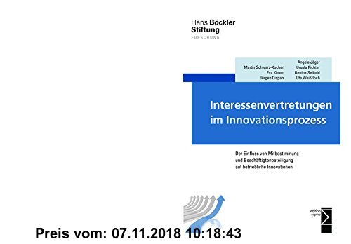 Gebr. - Interessenvertretungen im Innovationsprozess: Der Einfluss von Mitbestimmung und Beschäftigtenbeteiligung auf betriebliche Innovationen