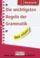Gebr. - Das sitzt! Deutsch. Die wichtigsten Regeln der Grammatik: Heft im Hosentaschenformat