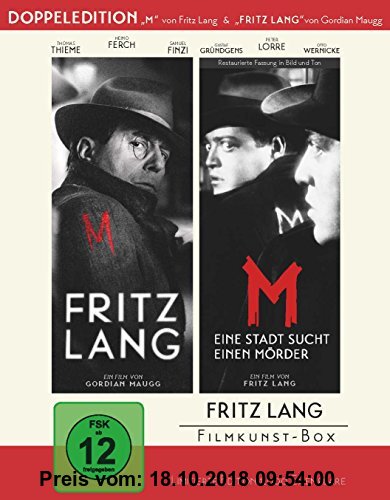 Gebr. - Fritz Lang Filmkunst-Box (Blu-ray) - (Double Feature: 'Fritz Lang' + 'M - Eine Stadt sucht einen Mörder') - bundesweit streng limitiert auf 1.