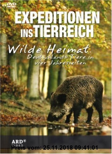 Gebr. - Expeditionen ins Tierreich - Wilde Heimat (4 DVDs + CD)
