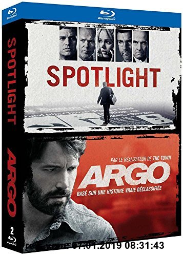 Gebr. - Coffret : spotlight ; argo [Blu-ray] [FR Import]