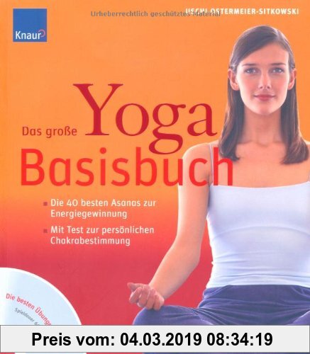 Gebr. - Das große Yoga-Basisbuch/Mit CD: Die 40 besten Asanas zur Energiegewinnung. Mit Test zur persönlichen Chakrabestimmung