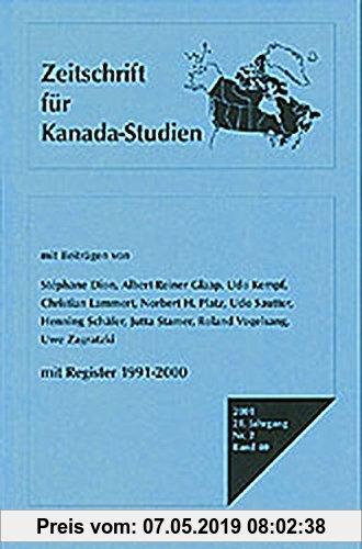 Gebr. - Zeitschrift für Kanadastudien. 2001/21. Jahrgang/Nr. 2/Band 40