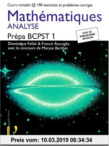 Gebr. - Mathématiques, Prépa BCPST 1 : Analyse (Maths)