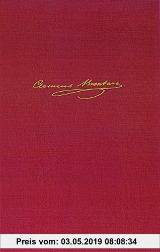 Gebr. - Clemens Brentano: Sämtliche Werke und Briefe / Gedichte 1820-1826: Historisch-kritische Ausgabe / Werke und Briefe (Clemens Brentano: Werke Un