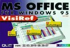Gebr. - MS Office für Windows 95. VisiRef
