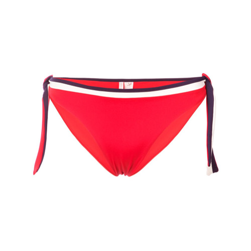 Morgan Lane Bas De Bikini A Bordure Contrastante Rouge Femme