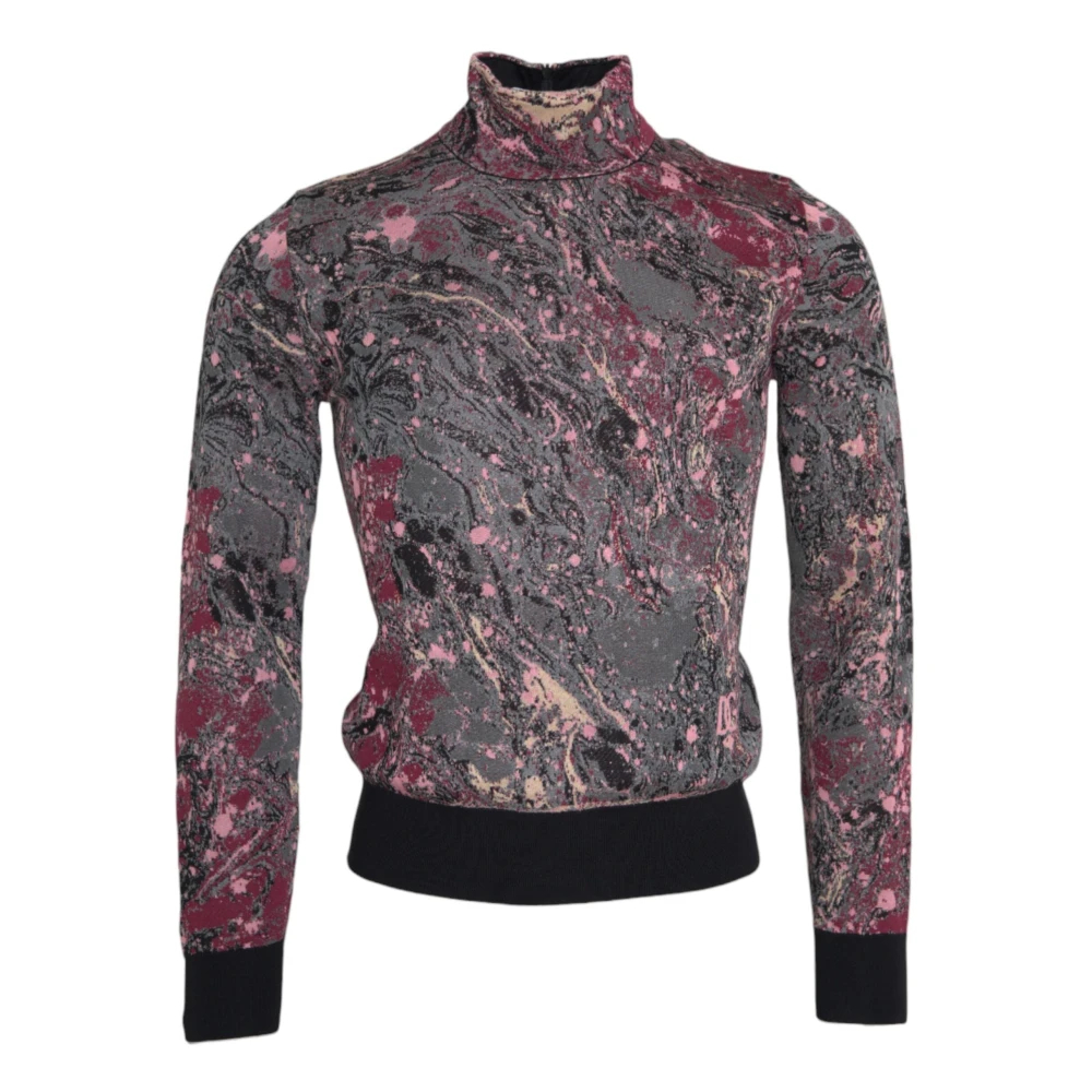 Dolce & Gabbana Mannelijk Multicolor Long Sleeve Tops Klein