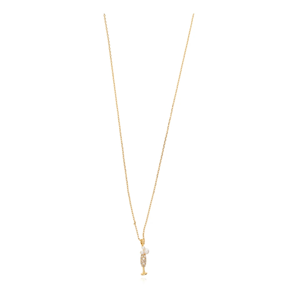 Gifting Here's To You Pendant - Dames - Kettingen - Geel - ONE Size - Accessoires