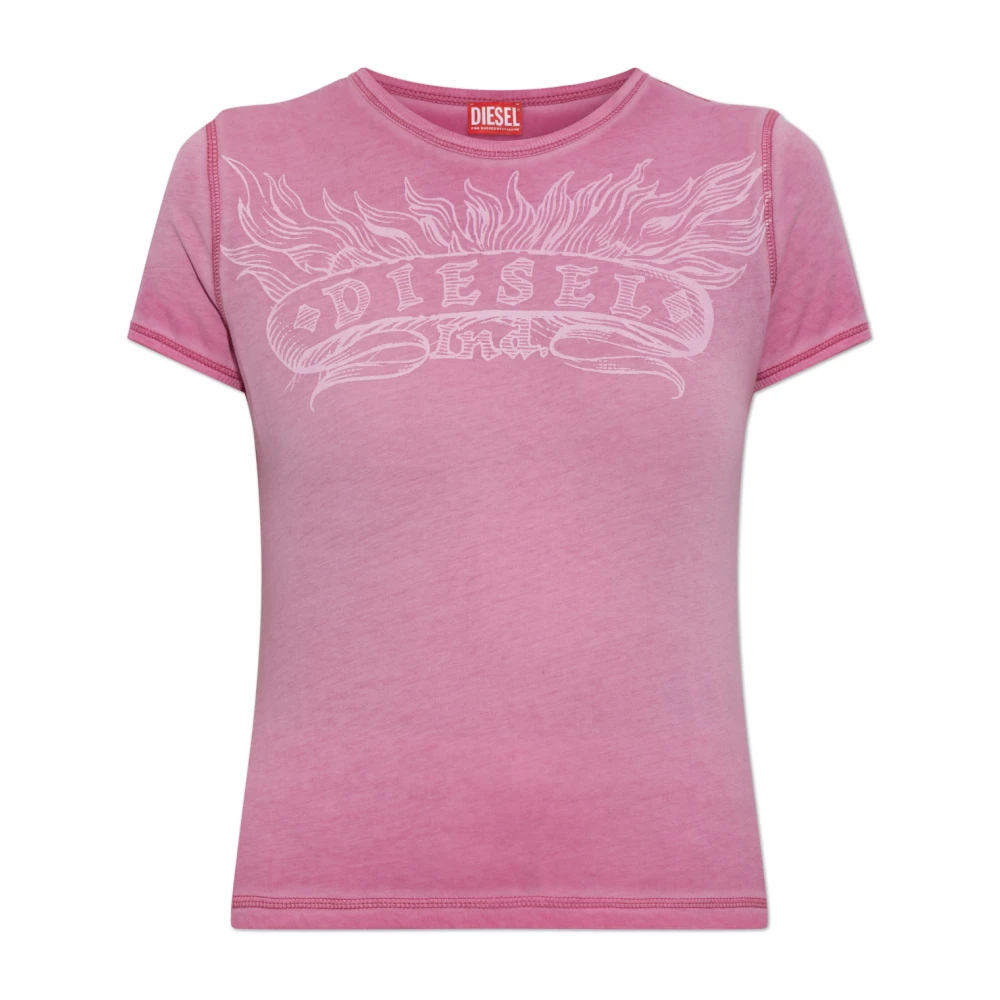 T-Shirts - Dames - T-shirts - Roze - XS - Tops