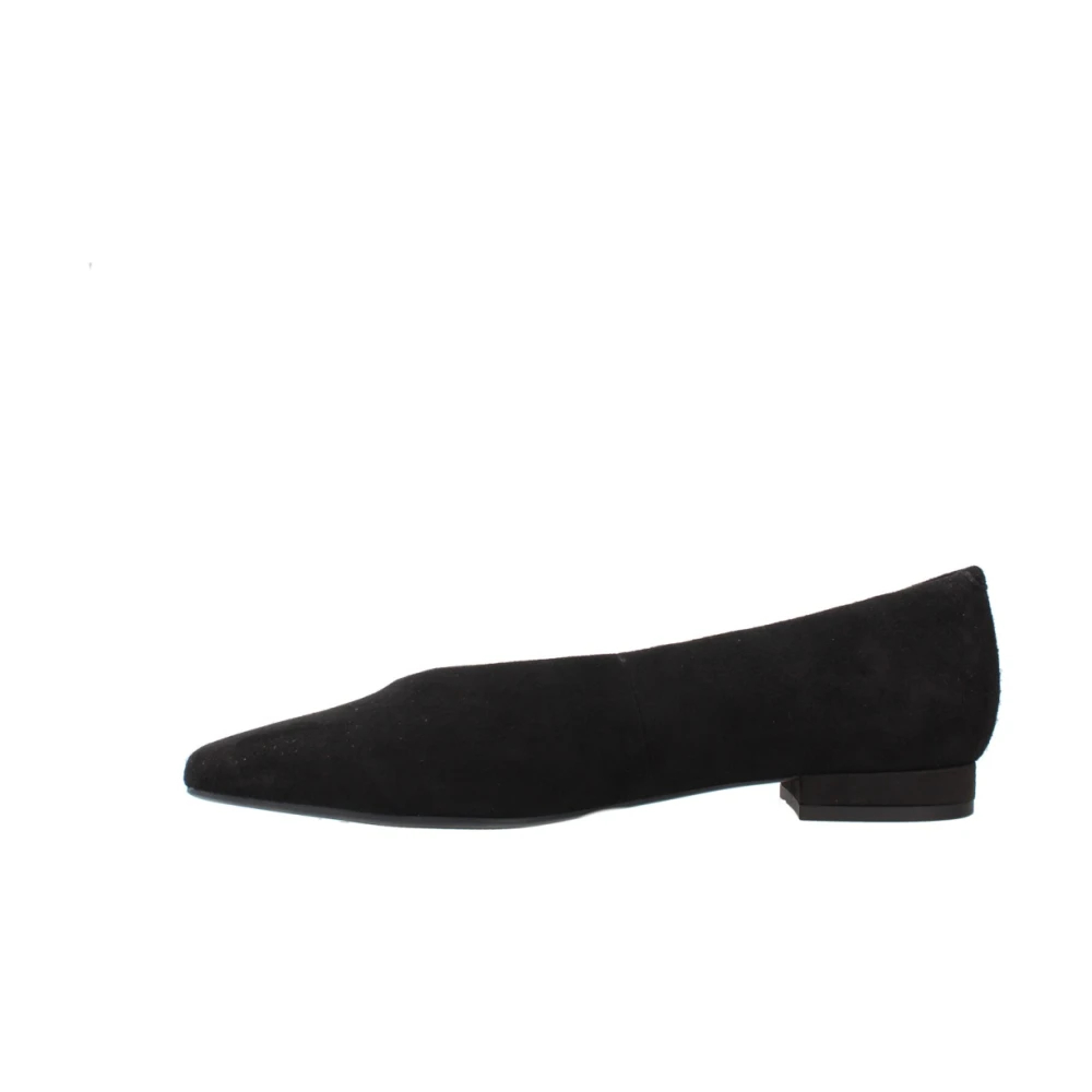 Leren ballerina - Dames - Ballerina's - Zwart - 38 EU - Leer - Schoenen