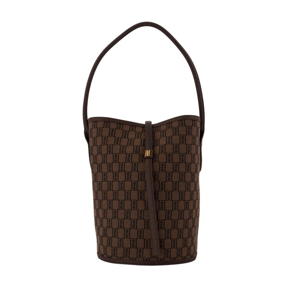 Maryllon Bucket Bag - Dames - Schoudertassen - Bruin - ONE Size - Katoen - Tassen