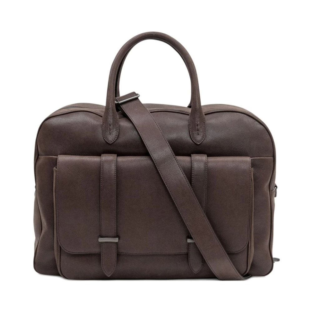 Orciani Mannelijk Bruin Laptop Bags & Cases