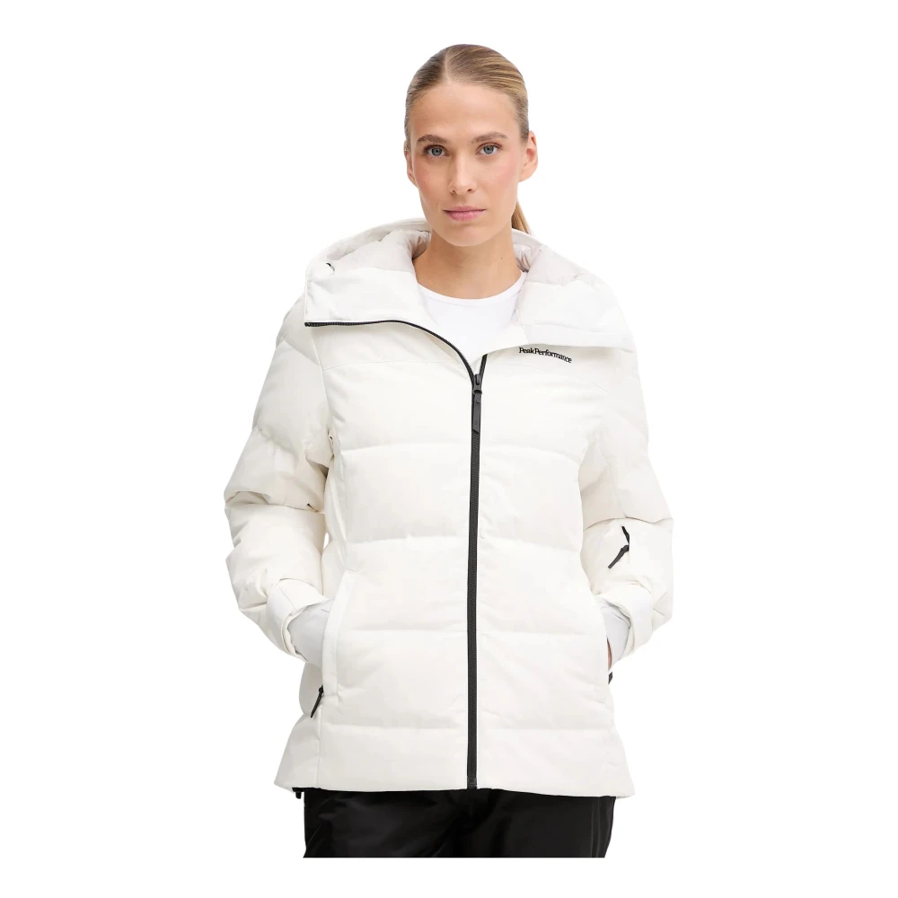 Shred Down Jacket - Dames - Ski Jassen - Wit - L - Leer - Fitness