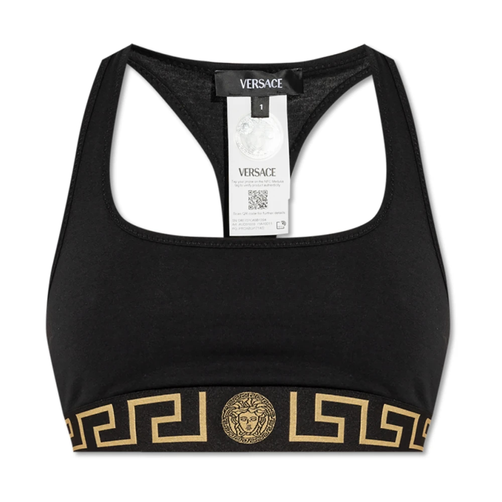 Versace Vrouw Zwart Sport Bras