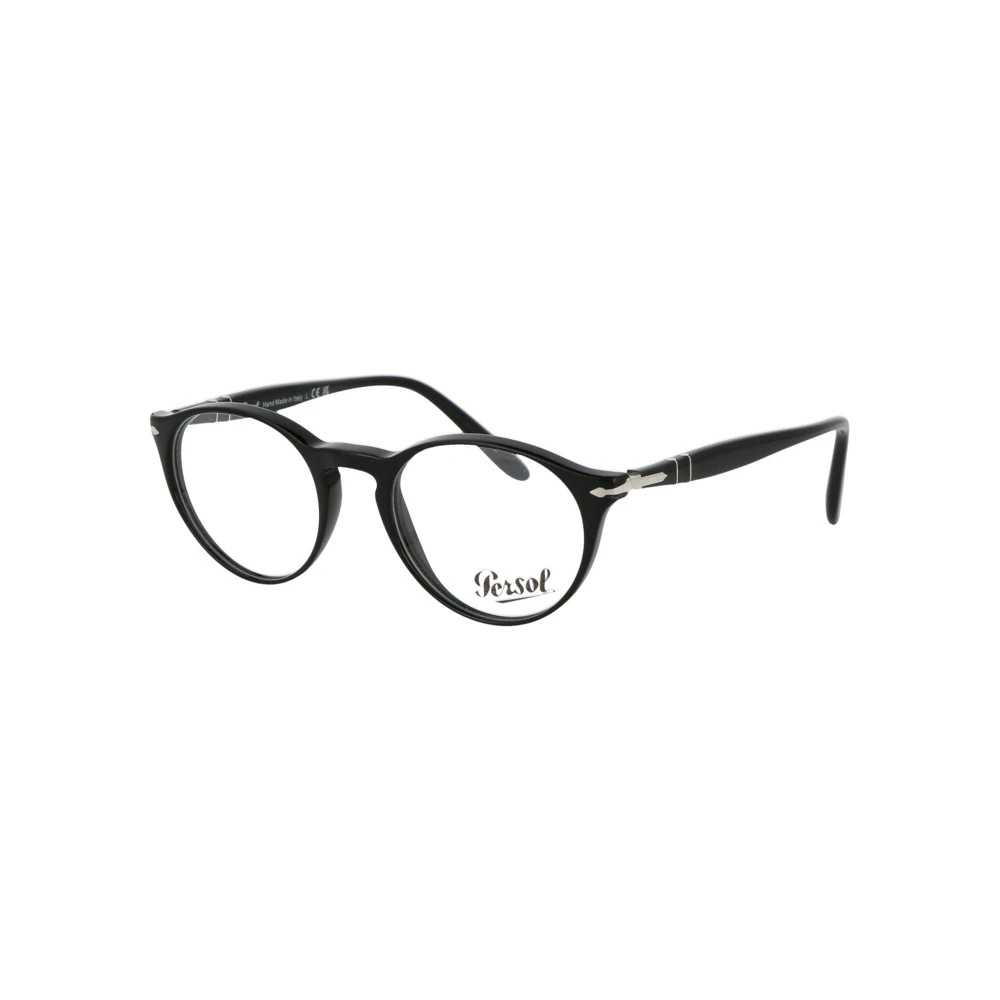 Gles 0Po 3092V 9014 - Heren - Brillen - Zwart - 48 MM - Accessoires