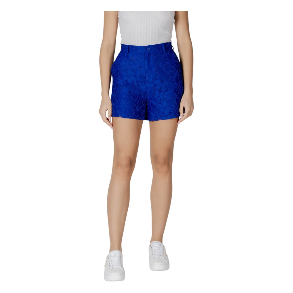 Desigual Vrouw Blauw Short Shorts Groot
