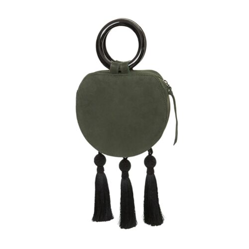 Andrea Muller Bolsa redonda de resina - Verde