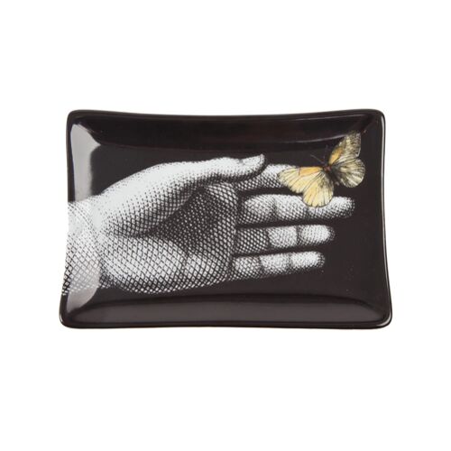 Fornasetti Cinzeiro Farfalle - Preto