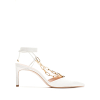 scarpin com corrente