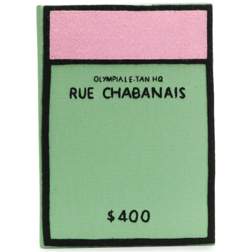 Olympia Le-Tan Bolsa clutch 'Rue Chabanais' - Green