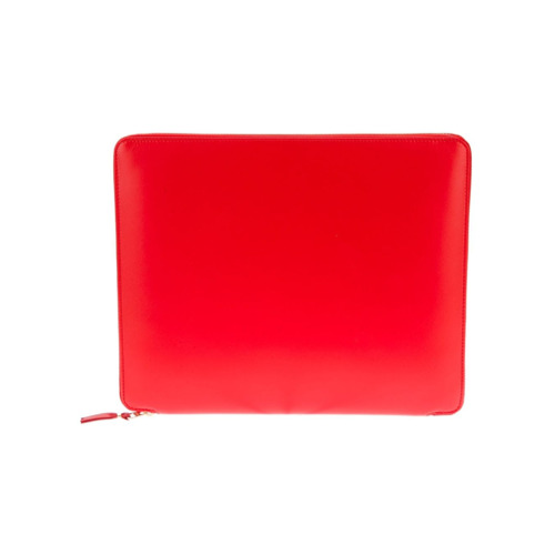 Comme Des Garçons Wallet Capa de couro para iPad 'Color Plain' - Amarelo