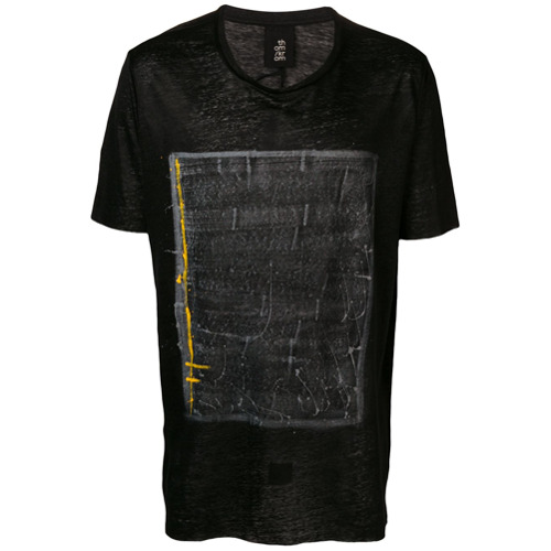 Thom Krom Camiseta estampada - Preto