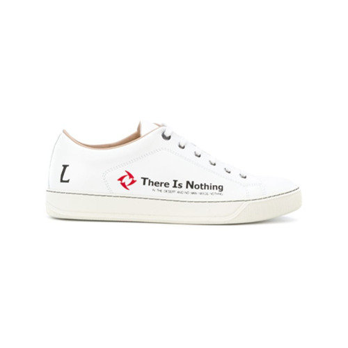 Lanvin Tênis 'There is Nothing' de couro - Branco
