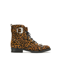 coturno animal print schutz