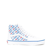 vans cano alto branco