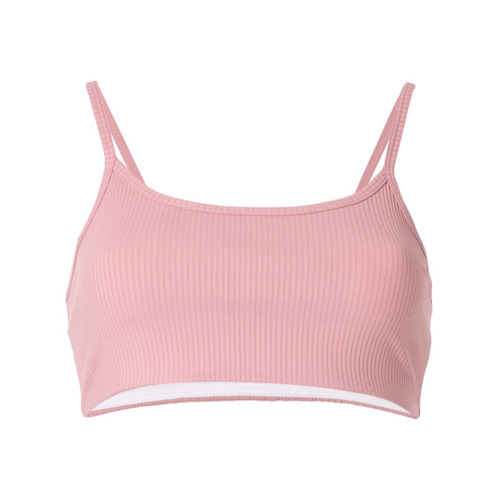 Year Of Ours Bralette canelado - Rosa