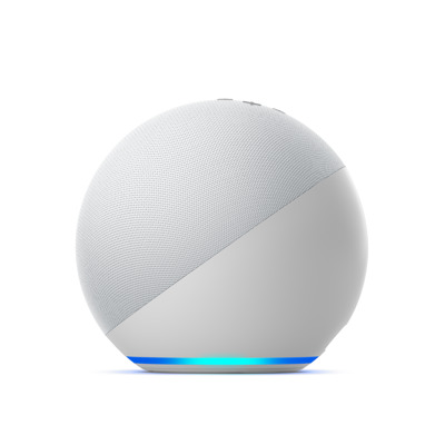 Amazon Echo (4. Generation) Smarter Lautsprecher mit Alexa, Weiß