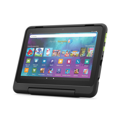 Amazon Fire 8 Kids Pro-Tablet (2021), schwarz - 8" IPS-Display, 32 GB Speicher, kindgerechte Hülle