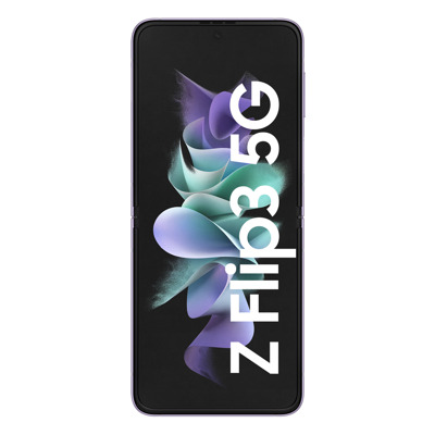 Samsung Galaxy Z Flip3 5G 128GB Phantom Lavender [17,03cm (6,7") OLED Display, Android 11, Dual-Kamera, Faltbar]