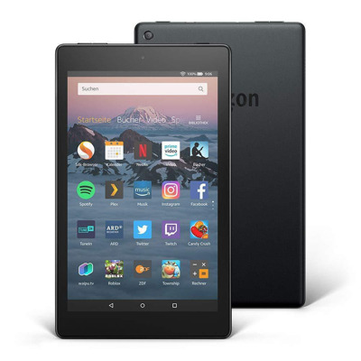 Amazon Fire HD 10 Tablet mit Alexa Hands-free, mit Spezialangeboten, 10" FULL HD IPS, 32 GB Speicher