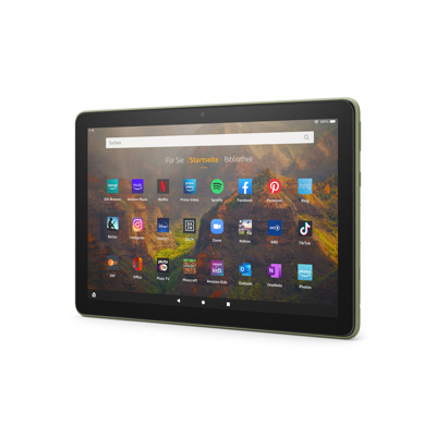 Amazon Fire HD 10 Tablet (2021) 25,6cm (10,1") Full-HD Display, 32 GB Speicher, Olivgrün, mit Werbung