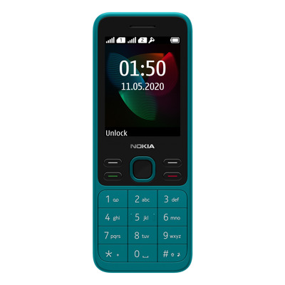 Nokia 150 (2020) 4MB Dual-SIM Cyan [Tastenhandy mit 6,1cm (2,4") LCD Display]