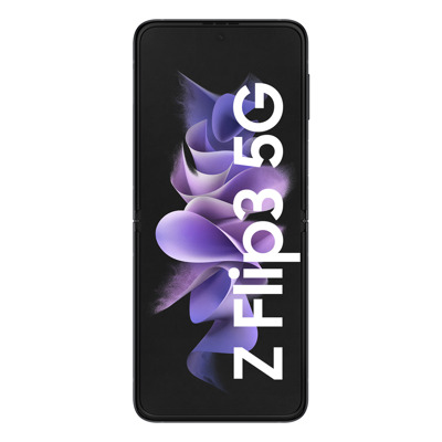 Samsung Galaxy Z Flip3 5G 256GB Phantom Black [17,03cm (6,7") OLED Display, Android 11, Dual-Kamera, Faltbar]