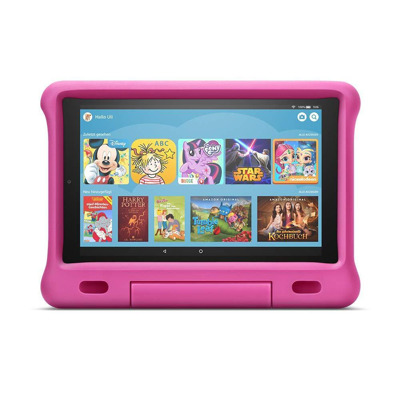 Amazon Fire HD 10 Tablet Kids Edition [25,65 cm (10,1 Zoll) Full HD Display, 32 GB, pinke kindgerechte Hülle]