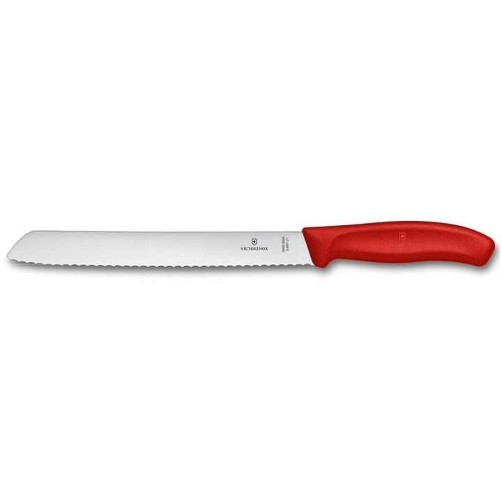 Victorinox Couteau à pain SWISS CLASSIC, ArgentRouge, 21x8x34.1x3