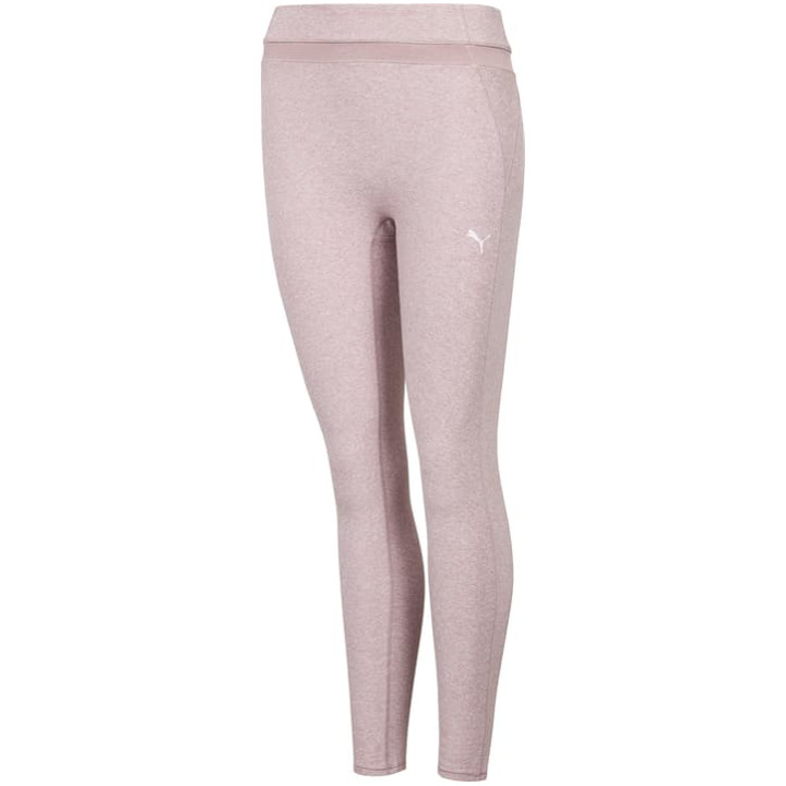 Image of Puma W Studio Yogini Luxe Mesh Insert HW 7/8 Tight Yogaleggings altrosa bei Migros SportXX