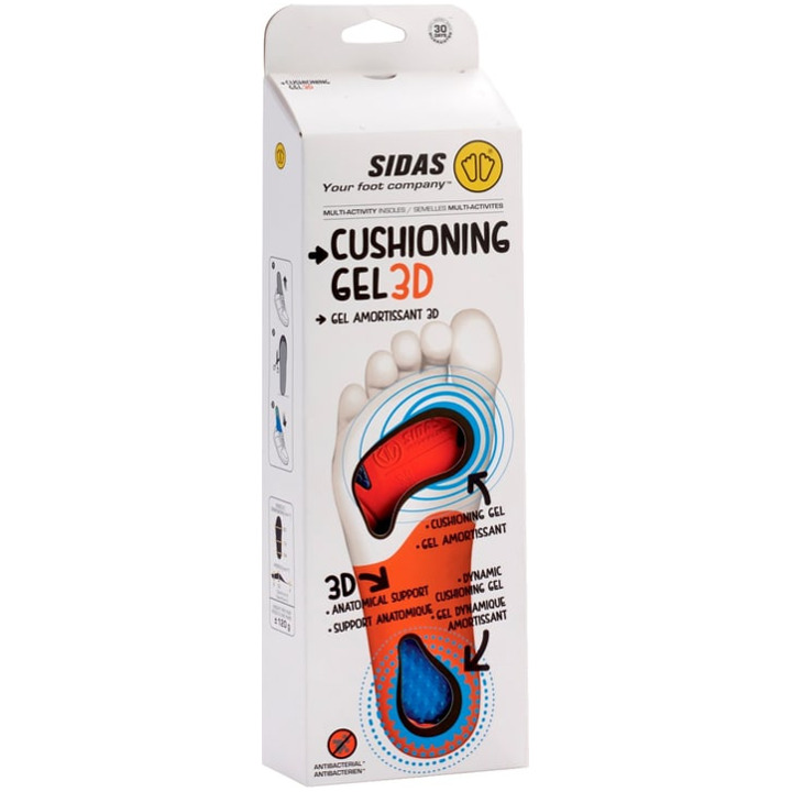 Image of Sidas Cushioning Gel 3D Sohlen weiss