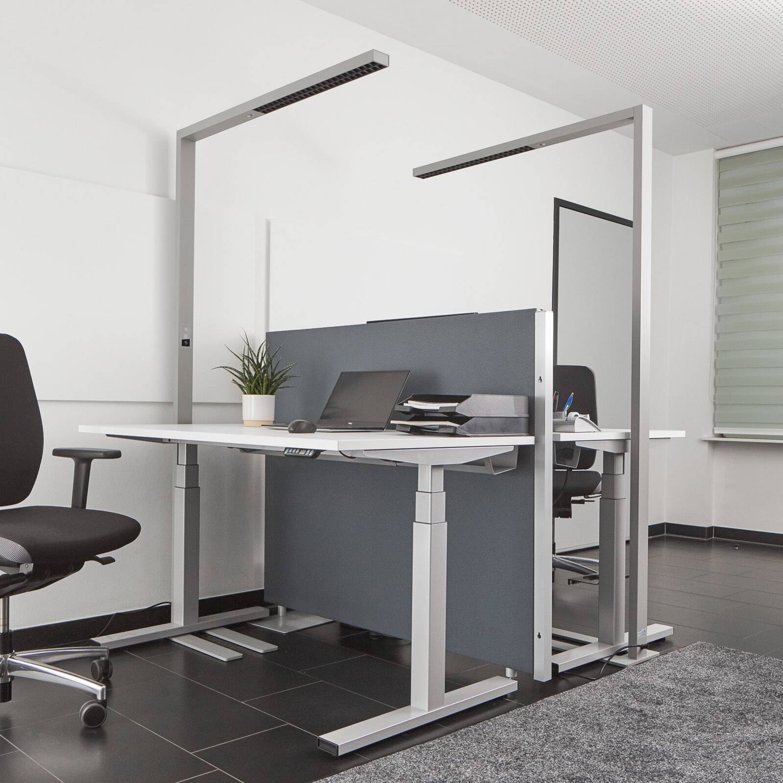 Arcchio LED Stehlampe / Bürostehleuchte dimmbar, mit Bewegungsmelder & Tageslich - Bild 6 von 8