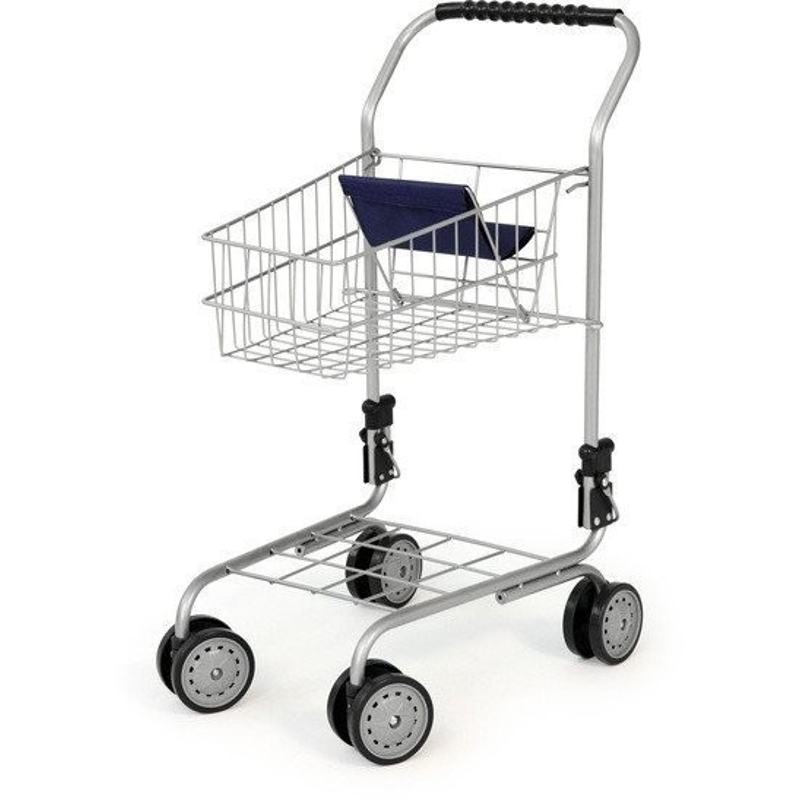 Bayer-Chic Chariot de supermarché bleu
