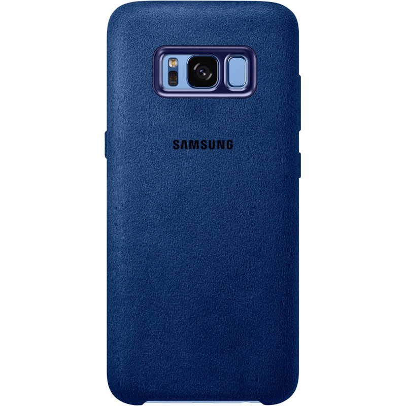 Samsung Coque Alcantara (Galaxy S8) bleu