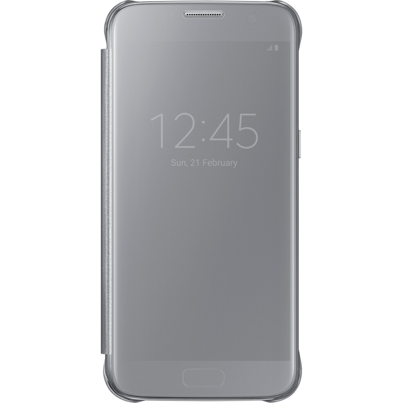 Samsung Étui Clear View (Galaxy S7) argent